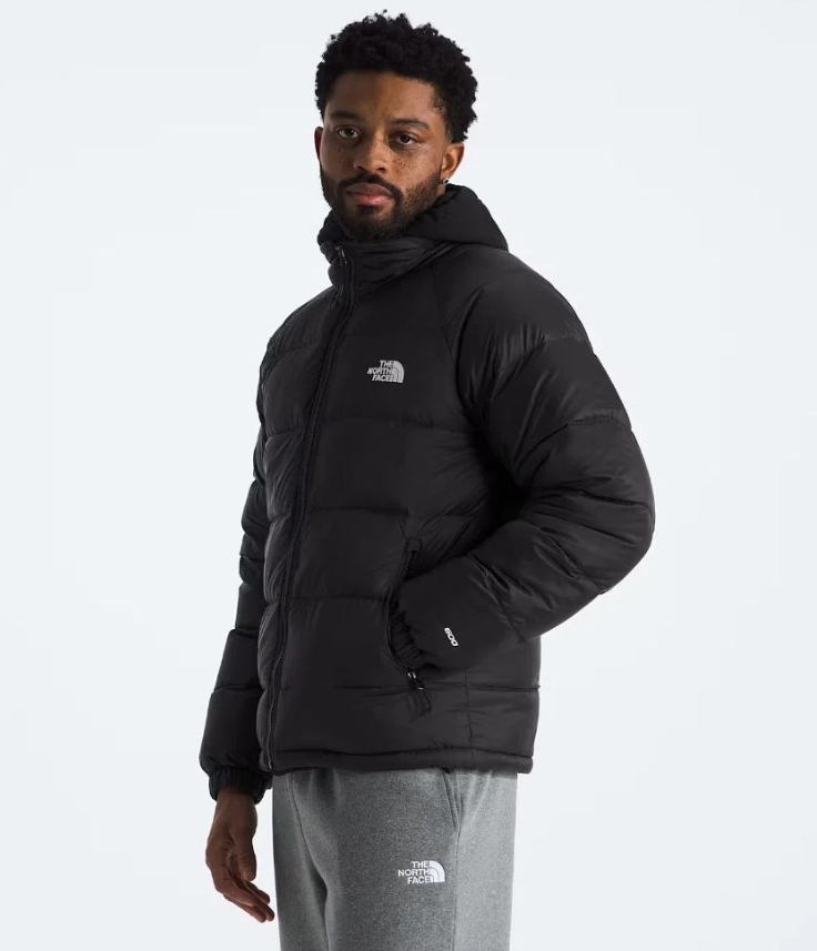 The North Face Lhotse Hooded Down Jacket Black