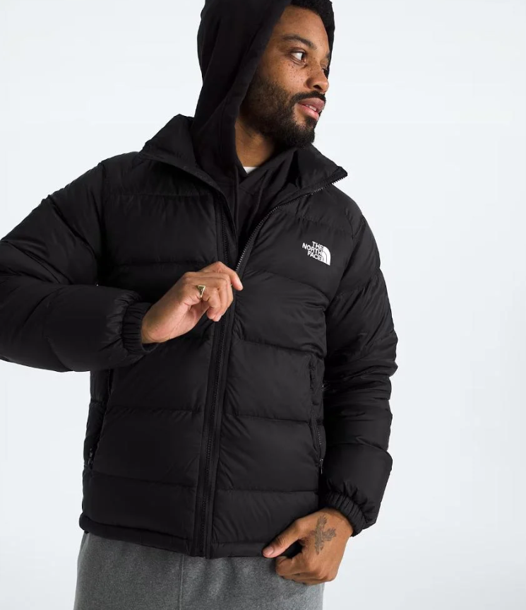 The North Face Lhotse Hooded Down Jacket Black