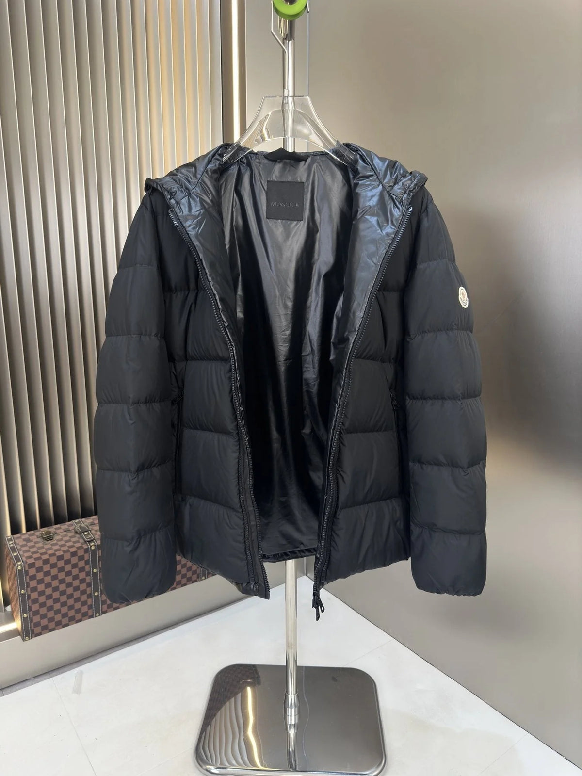 Moncler 2-in-1 Detachable Hood Down Jacket