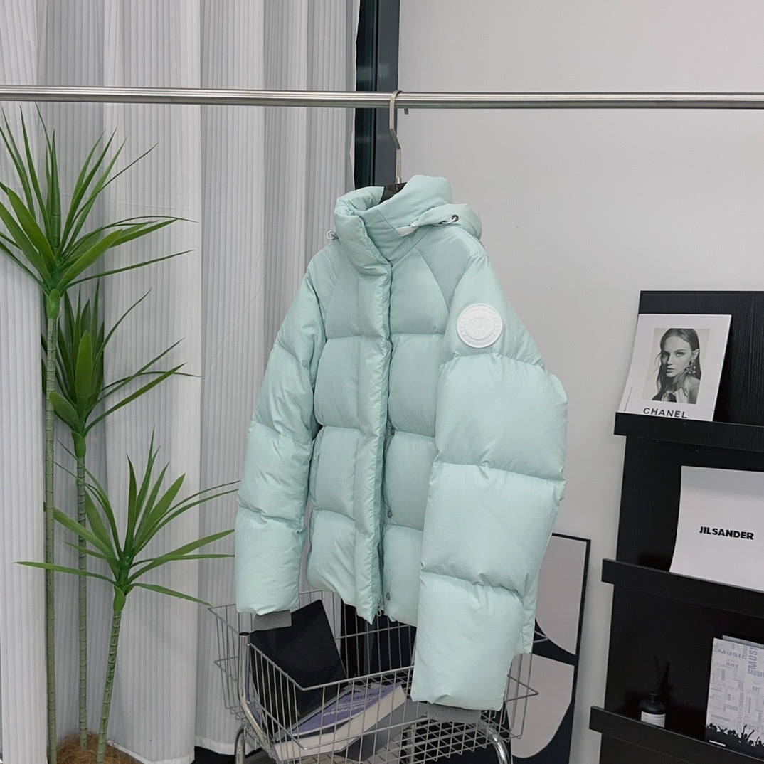 Canada Goose Oversized Grid-Baffle Hooded Puffer