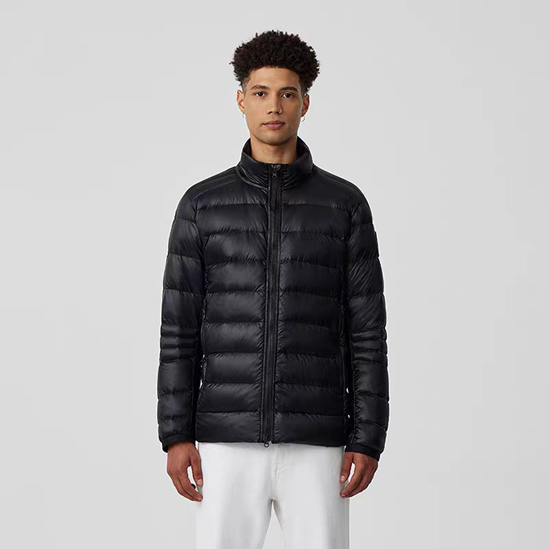 Canada Goose Men's Slim-Fit Lightweight Black Down Jacket