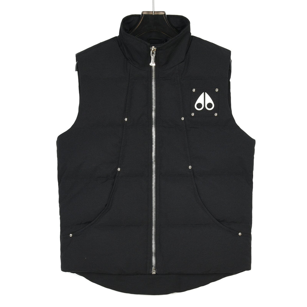 Moose Knuckles White Badge Down Vest