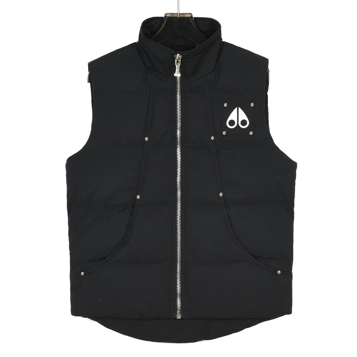 Moose Knuckles White Badge Down Vest