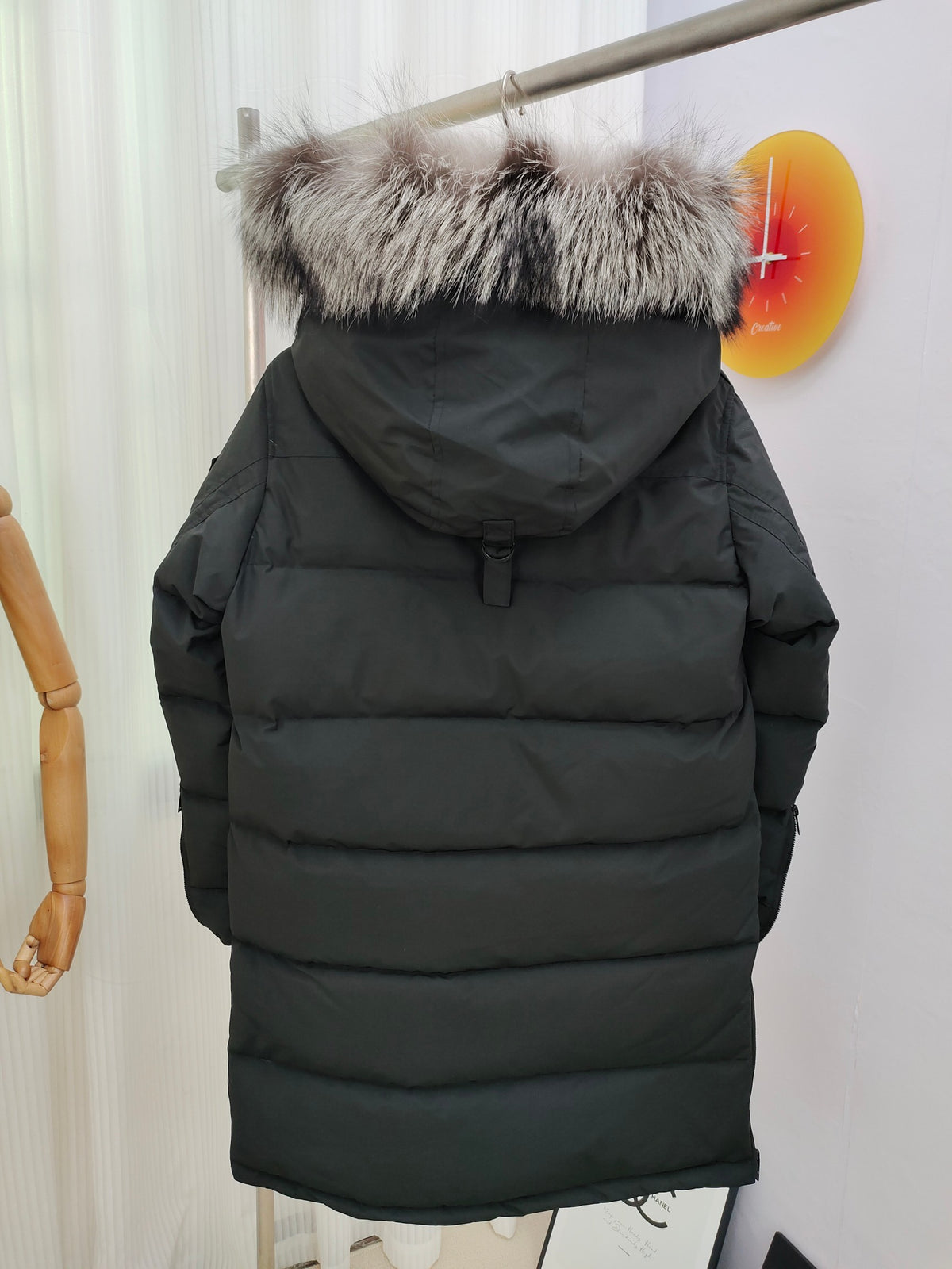 Moose Knuckles Fox Fur Hood Long Parka