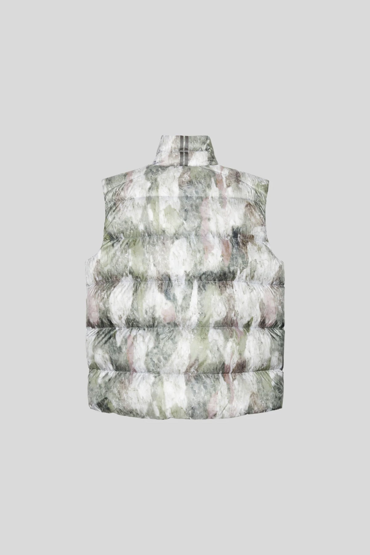 Canada Goose Floral Watercolor Print Down Puffer Vest