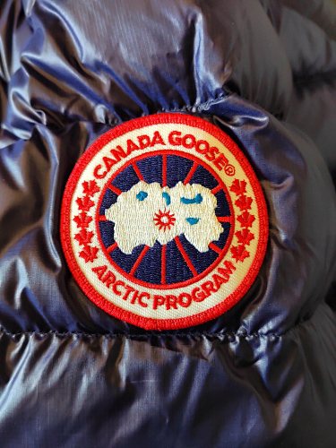 Canada Goose Glossy Shell Snap-Front Down Jacket
