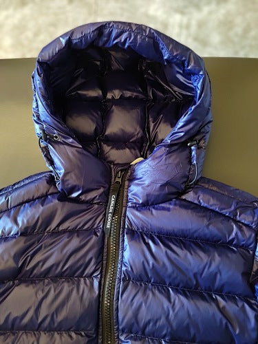 Canada Goose Glossy Shell Snap-Front Down Jacket