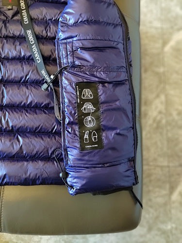 Canada Goose Glossy Shell Snap-Front Down Jacket