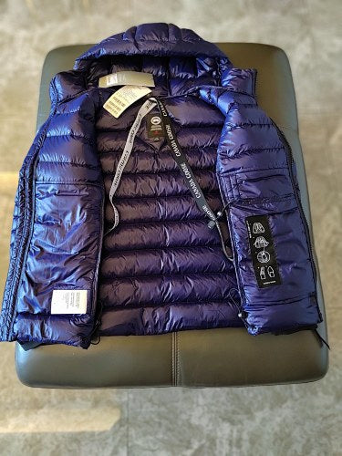 Canada Goose Glossy Shell Snap-Front Down Jacket
