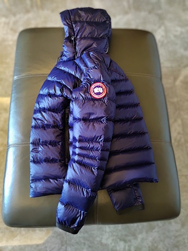 Canada Goose Glossy Shell Snap-Front Down Jacket