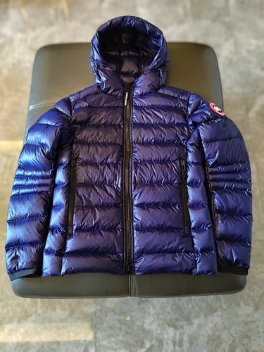 Canada Goose Glossy Shell Snap-Front Down Jacket